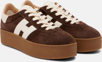 Hogan Sneakers Hogan Cool in suede con plateau