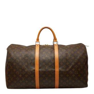 Louis Vuitton Pre-owned Weekend Bags, female, Brown, Size: ONE SIZE Pre-owned Boston Bag