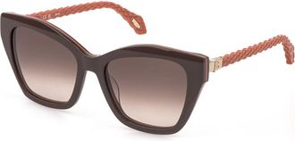 Just Cavalli SJC175 06U2 Womens Sunglasses Brown Size 55