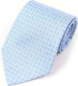 Ferragamo Pre-owned Accessories, male, Blue, Size: ONE SIZE Pre-owned Fabric home-office