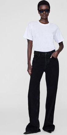 Anine Bing Hugh Jean in Vintage Black at Nordstrom, Size 30