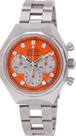 Zenith Defy Chronograph Automatic Orange Dial Watch 03.A780.400-3/56.M3642