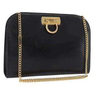 Ferragamo Borsa a spalla Pre-owned in pelle - - Pre-owned - Donna - Nero - ONE SIZE