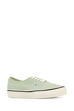 Vans Mens Pastel Green Canvas Lx Authentic Sneakers Greyroyal