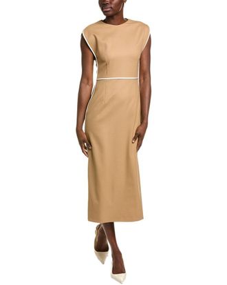 HUGO BOSS Boss Hugo Boss Detira Wool-Blend Midi Dress
