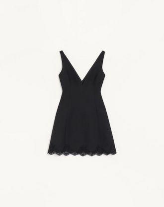 Valentino Crepe Couture Short Dress Wo