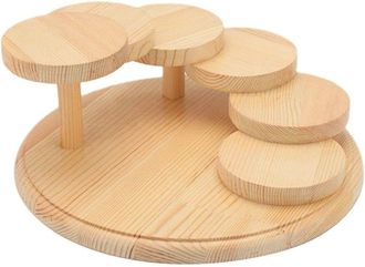 OEM Vassoio Da Portata Per Sushi In Legno, Ponte Per Sushi, Piatti Da Portata Per Sashimi E Sushi, Supporto Per Sushi A Forma Di Scala Per Casa, Ristorant