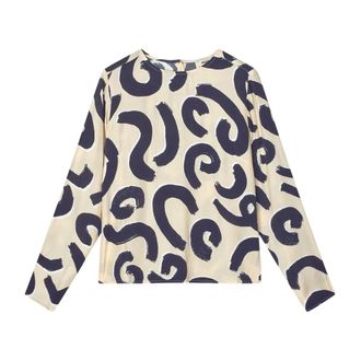 Mads Norgaard Blouses, female, Multicolor, Size: 3XL Blouses
