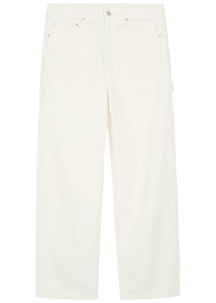 Les Deux Carpenter Straight-leg Jeans - Ivory - 36 (W36 / XL)