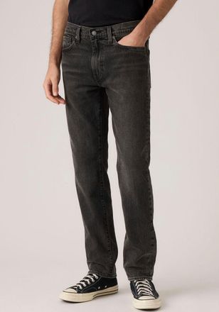 Levi's Tapered-fit-Jeans LEVIS 502 TAPER, Herren, Gr. 30, L&auml;nge 30, schwarz (night shadows), Denim/Jeans, Obermaterial: 99% Baumwolle, 1% Elasthan, Basic, lo