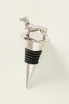 Anthropologie Maisie Dog Bottle Stopper