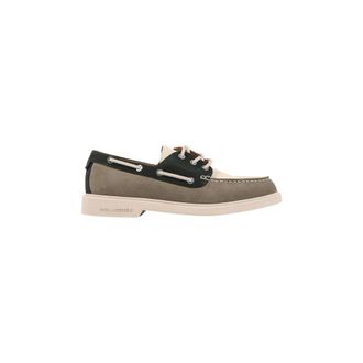 Karl Lagerfeld Heren, Schoenen, Beige, Maat: 45 EU Leer