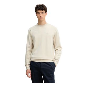Barbour Heren, Sweatshirts & Hoodies, Beige, Maat: S Katoen