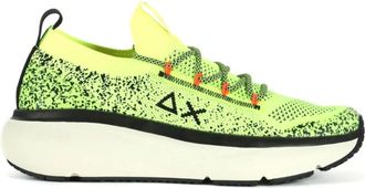 Sun 68 Gele lage sneakers - Heren - Sneakers - Geel - 40 EU - Schoenen