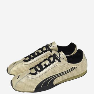 Puma Unisex Sneakers H-Street Gold Mesh And Rubber Trainers