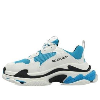 Balenciaga Triple S Sneakers White Carib Blue 536737W2FW59941
