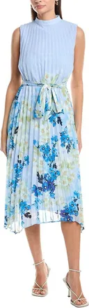 Tahari by ASL Tahari Asl Short Sleeve Midi Dress