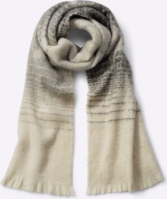 Heine Modeschal HEINE, Damen, beige, Polyester, gemustert, Modet&uuml;cher Modeschal