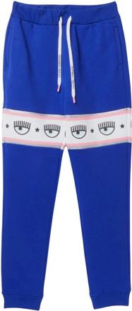 Chiara Ferragni Pantaloni Slim Fit - - Trousers - Donna - Blu - S