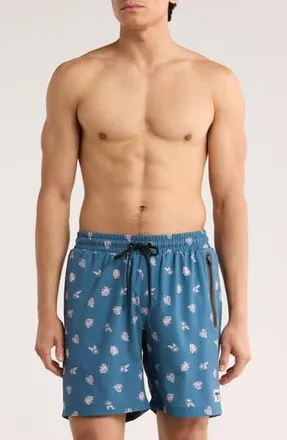Hurley Futura Volley Swim Trunks in Grey Teal at Nordstrom Rack, Size X-Large