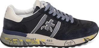 Premiata Lander 8656 - Heren - Sneakers - Blauw - 41 EU - Leer - Schoenen