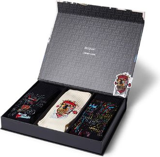 Jimmy Lion Athletic Basquiat II Crew Socks 3 Pairs EU 36-40