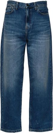 Carhartt Work in Progress Straight Jeans - Heren - Regular Fit Jeans - Blauw - W31 - Katoen - Jeans