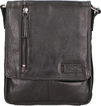 Santini schoudertas unisex BLACK