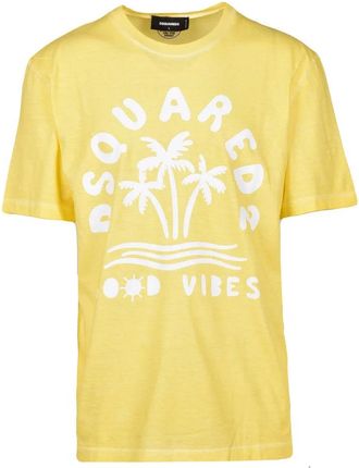Dsquared2 Crew Neck T-shirt - Yellow