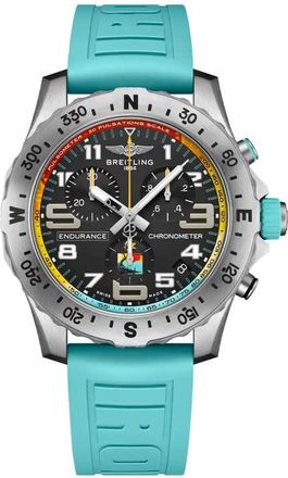 Breitling Endurance Pro Chronograph Quartz Chronometer Black Dial Mens Watch E823108A1B1S1