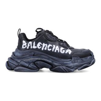 Balenciaga Sneakers, female, Black, Size: 9 US Triple S Sneakers