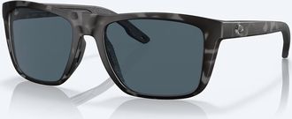 Costa Unisex Mainsail Xl Polarized Sunglasses In Tigershark/ Grey Plastic