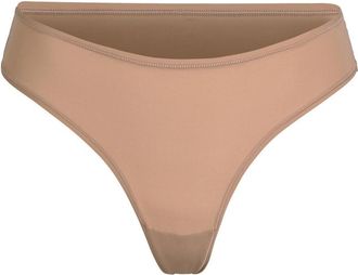 SKIMS Stretch-jersey Thong - Light Brown - Xxxl (UK26-28)