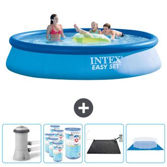Intex Piscina Easy Set Redonda - 396x84 Cm - 7-piezas Scb91