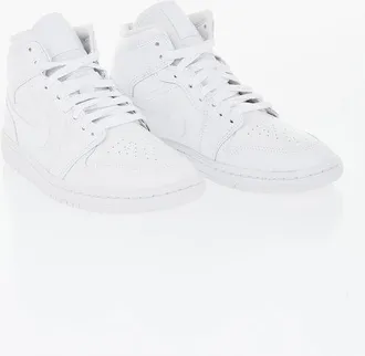 Nike Leather Mid-top Sneakers AIR JORDAN 1 size 36,5