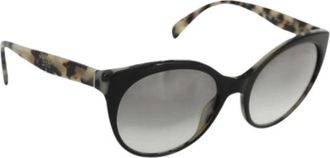 Prada Pre-owned Accessories, female, Black, Size: ONE SIZE Pre-owned Vintage Sunglasses