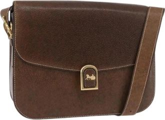 Celine Pre-owned Vintage Schoudertas - Dames - Vintage Schoudertas - Bruin - ONE Size - Leer - Vintage