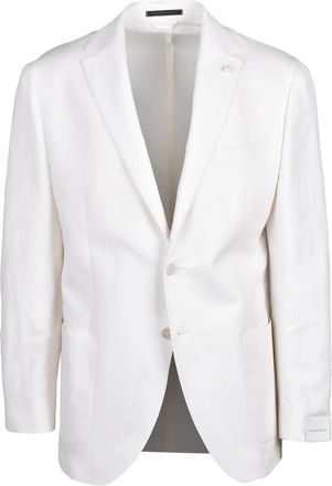 Lubiam Linen Cotton Jacket - White