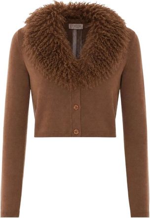 Twinset Donna, Maglie, Marrone, L, new