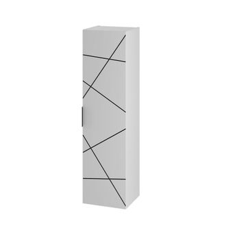 Petits Meubles Columna de pared paneles de melamina y mdf blanco