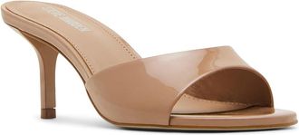 Steve Madden Kendrix Womens Sandals Blush Leather : 6.5 M, Synthetic