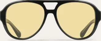 Ferragamo Women Aviator frame sunglasses Black