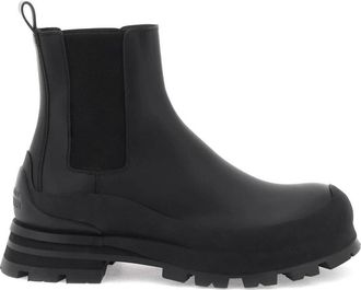 Alexander McQueen Wander Chelsea Boots - Heren - Chelseaboots - Zwart - 44 EU - Leer - Schoenen