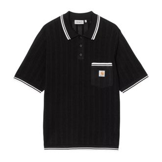 Carhartt Work in Progress S/S Ramsey Polo - male - Carhartt Wip - Polo Shirts - Black - XL - Tops