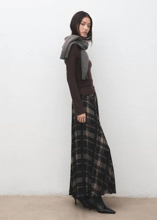 Mango Maglietta collo barca marrone - Donna - XXS - MANGO