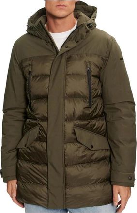 Geox Sapienza Jacket - Heren - Winterjassen - Groen - XL - Katoen - Jassen