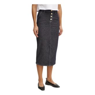 Karl Lagerfeld Dames, Rokken, Groen, Maat: S Denim