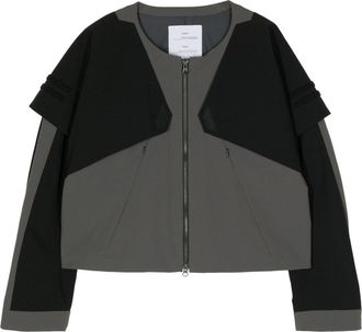 Fumito Ganryu Ventilation Shoulder Jacket - men - Polyester/Polyurethane/Nylon - 1 - Black