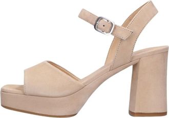 Unisa Dames, Schoenen, Beige, Maat: 41 EU Leer