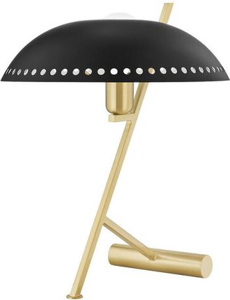 Hudson Valley Lighting Landis 1 Luz Sobremesa Lat&oacute;n, Negro, Metal, 2700k